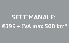 Noleggio Q4 prezzo settimanale